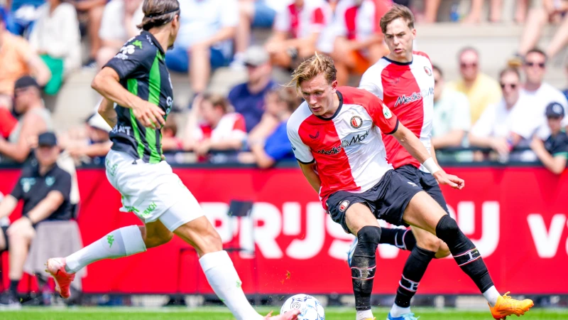 Feyenoord wint ook derde wedstrijd in de voorbereiding