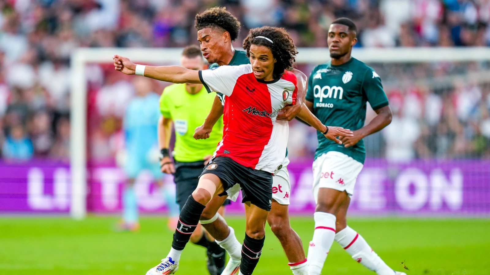 Jeugdig Feyenoord verliest traditionele openingswedstrijd van AS Monaco