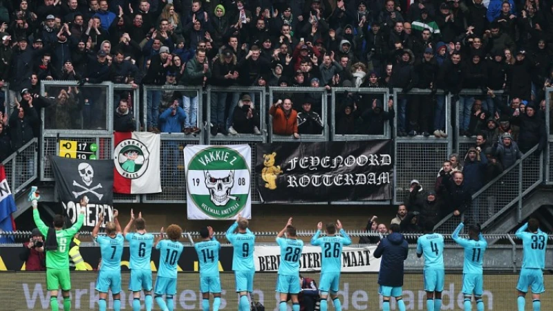 sc Heerenveen - Feyenoord uitverkocht voor Feyenoord supporters