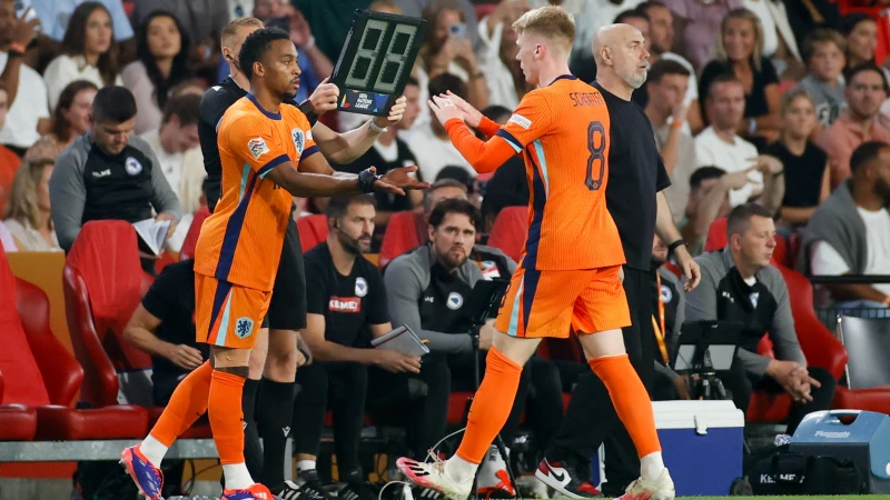 Nederland wint eerste Nations League-duel