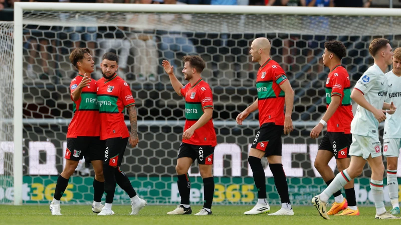 'NEC Nijmegen mist sterkhouder in wedstrijd tegen Feyenoord'