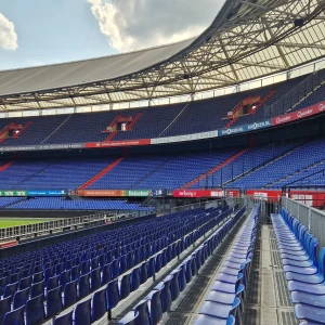 Befaamde spelerstunnel De Kuip krijgt nieuw design