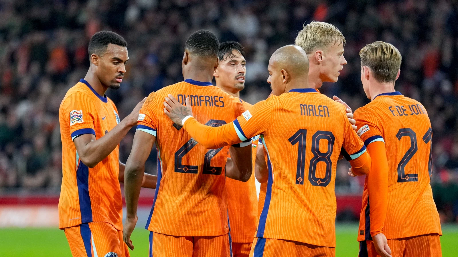 Oranje wint zonder moeite van Hongarije