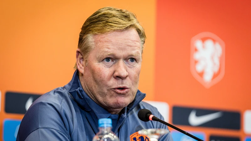 Kritische Koeman: "Ik vind dat het nog niet goed genoeg is"