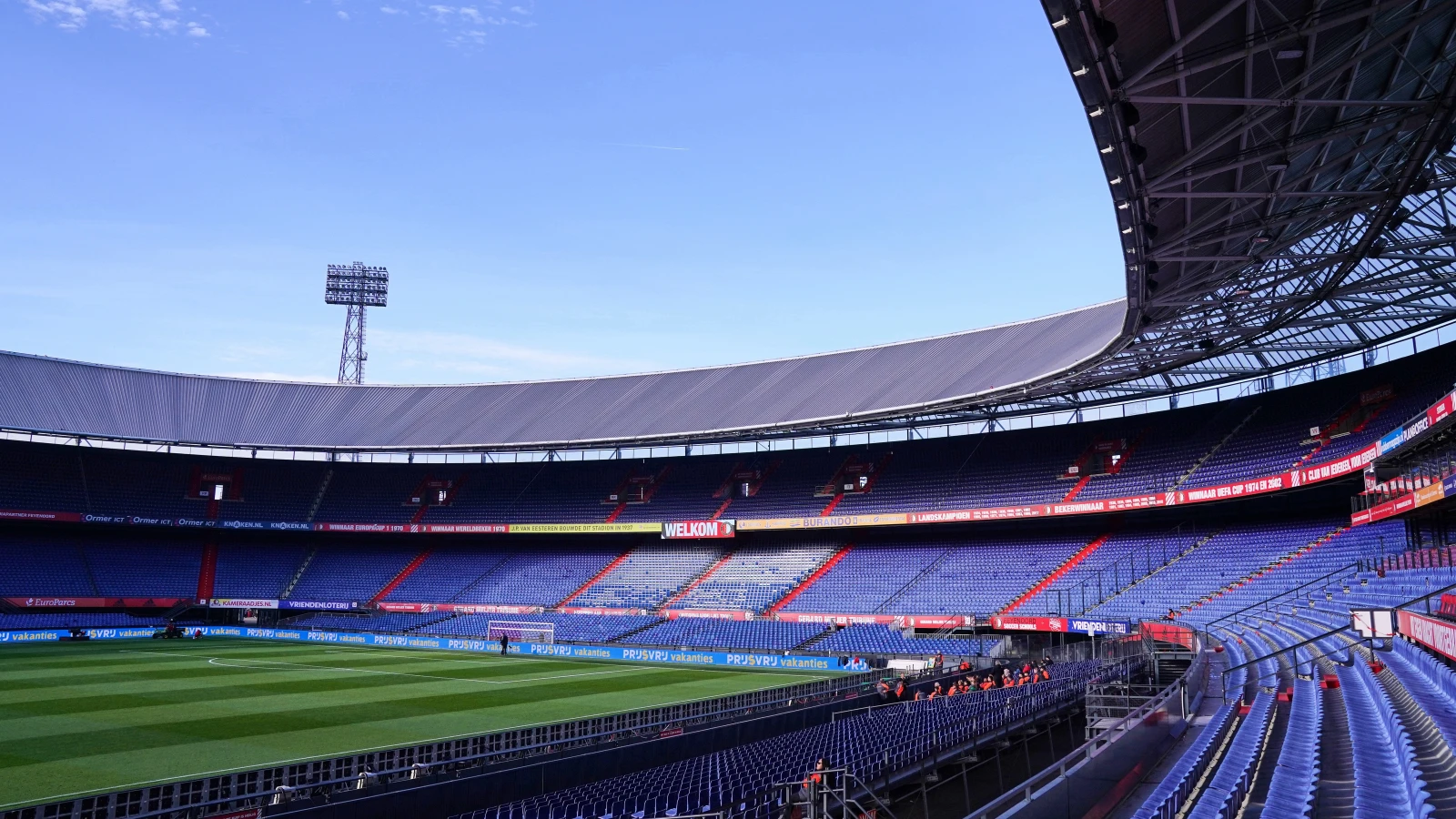 Pilots in De Kuip met persoonsgebonden toegang