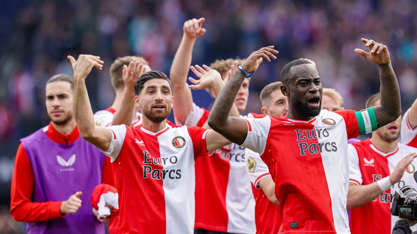 Heerenveen op bezoek in De Kuip: 'Ik hoop op een warm welkom van de fans'