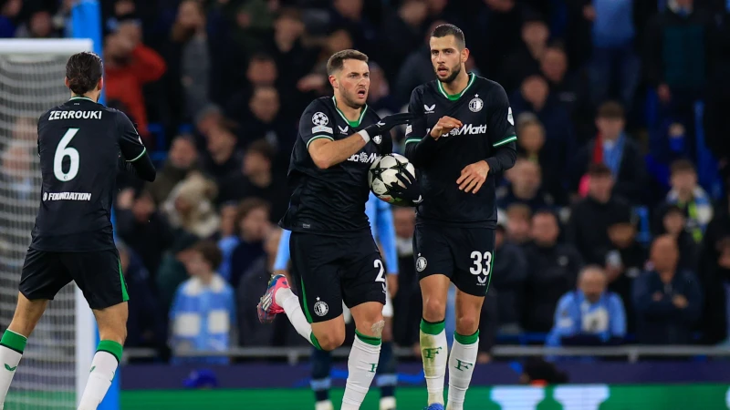 Beoordeel de Feyenoord-spelers voor de wedstrijd tegen Manchester City