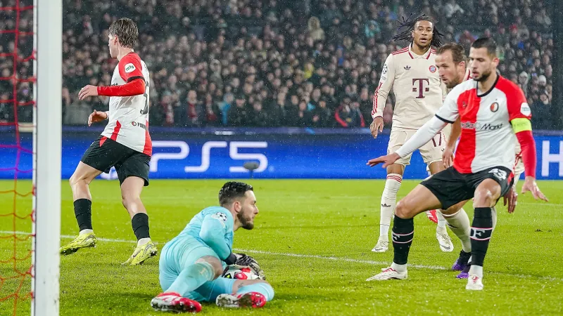 Bijlow Man of the Match in wedstrijd tegen FC Bayern München