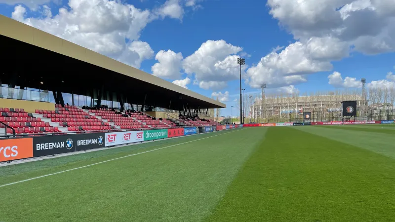 Feyenoord Onder 19 pakt ternauwernood een punt