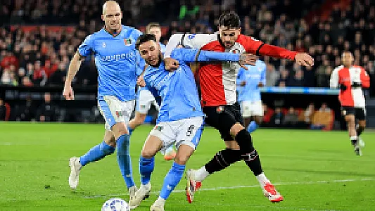 STAND | Feyenoord zakt naar plek vier na gelijkspel tegen NEC Nijmegen