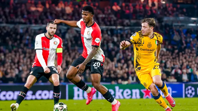 Feyenoord verliest in De Kuip van Internazionale