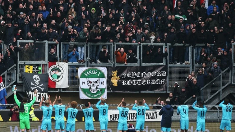 Vitesse - Feyenoord uitverkocht voor Feyenoord supporters