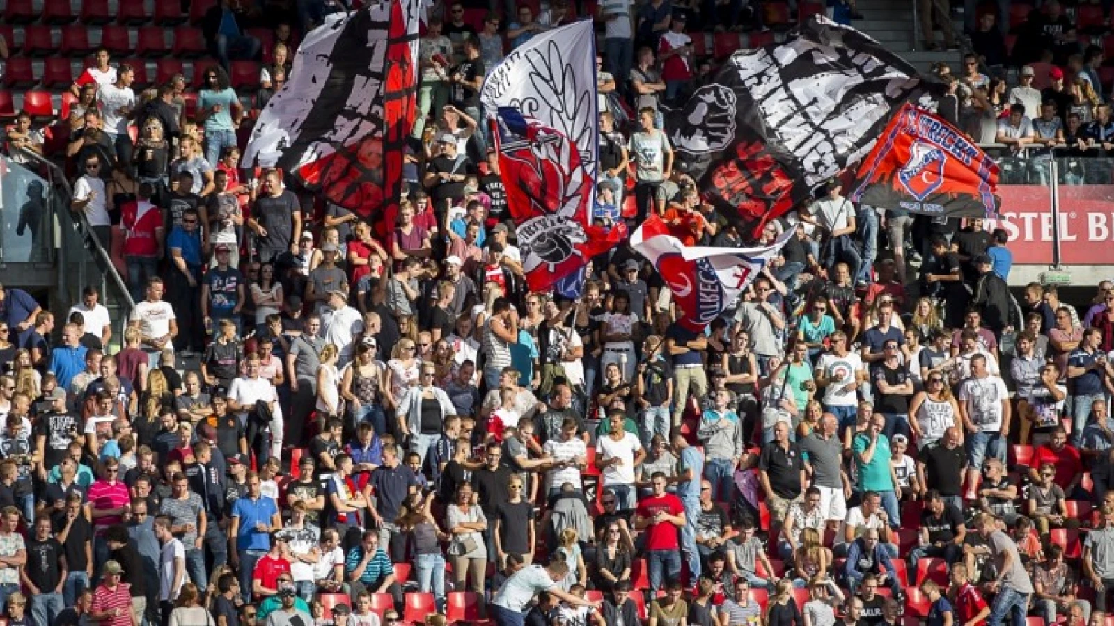 FC Utrecht fans willen niet 'meewerken' aan kampioenschap Feyenoord