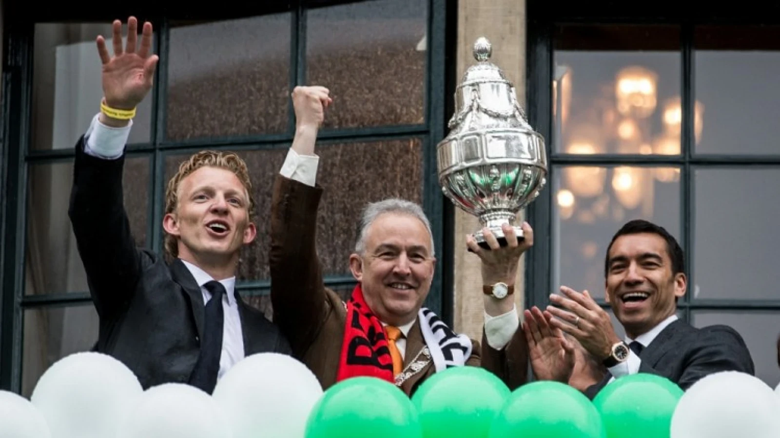 Huldiging Feyenoord op Coolsingel nog niet zeker: 'Ik houd de spanning erin'