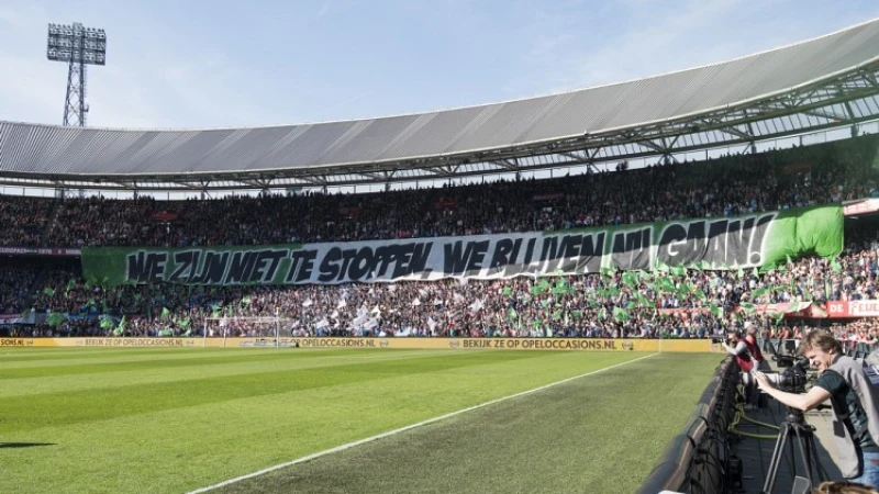 VIDEO | De schaal is gearriveerd in De Kuip