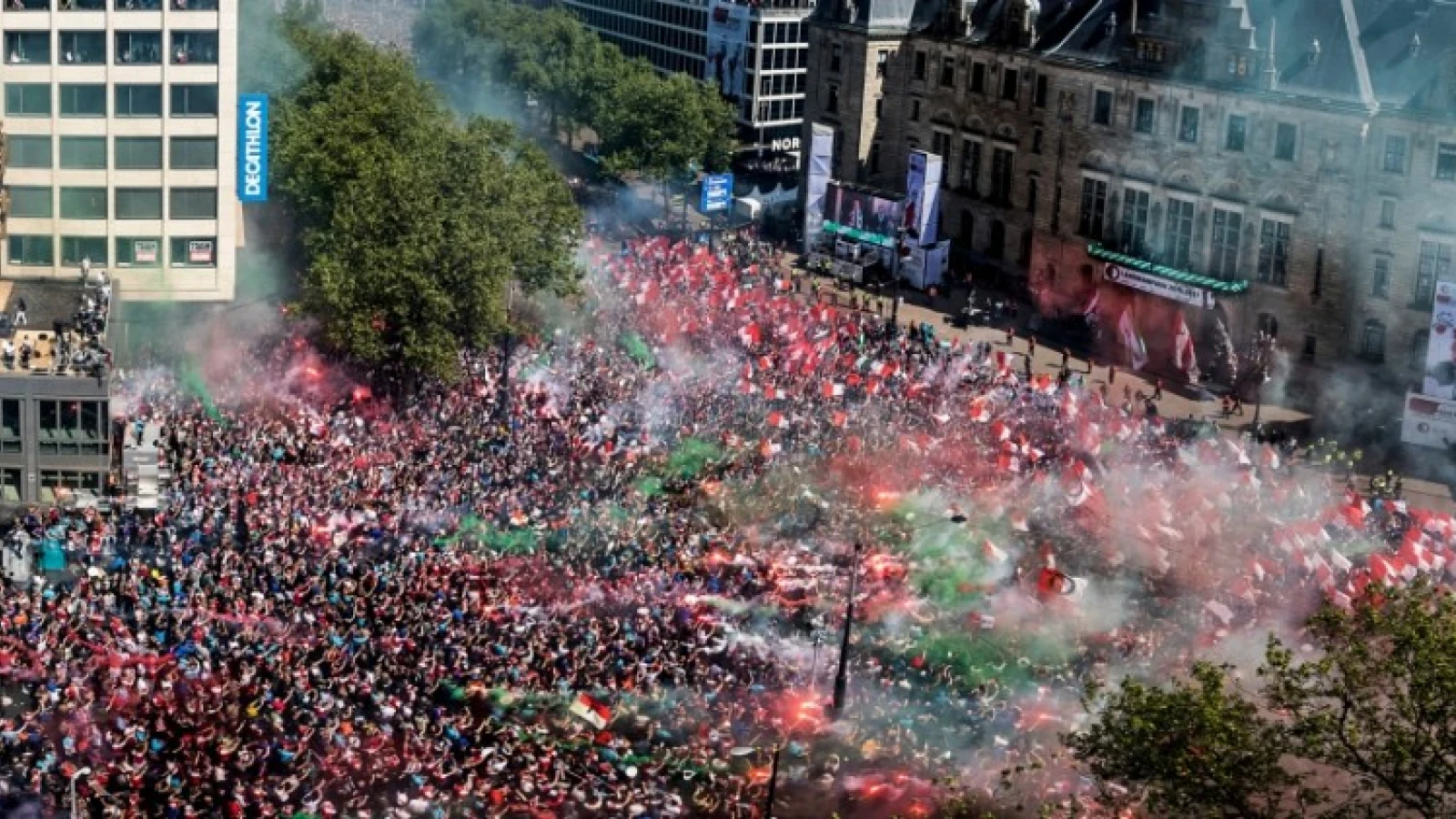 'Deze huldiging van Feyenoord was de leukste'