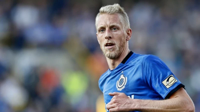 Lex Immers per direct weg bij Club Brugge