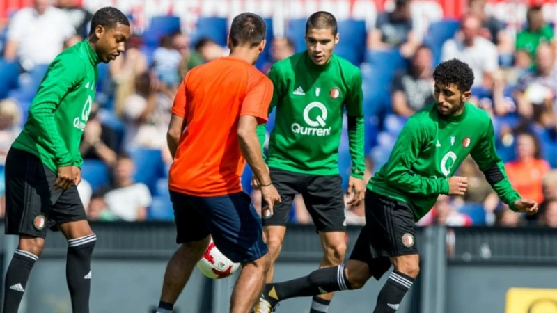 Opstelling Feyenoord | Feyenoord met veel nieuwe namen in tweede helft