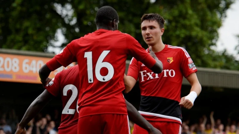 FOTO | Berghuis nog gewoon op trainingsveld Watford