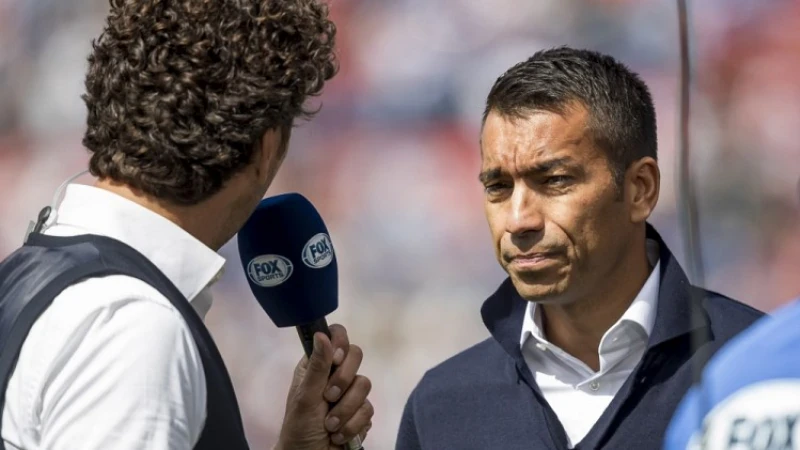 Van Bronckhorst: 'Daar zijn we trots op, en dat is ook het enige'