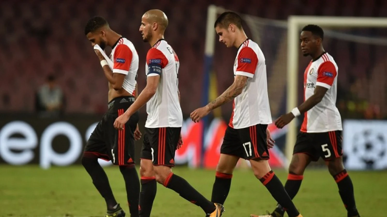 Negatief record voor Feyenoord in Champions League