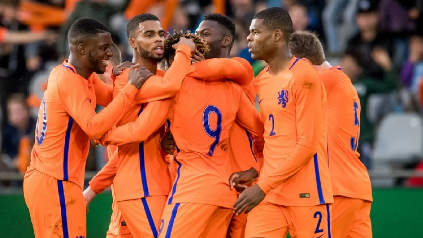 Gelijkspel voor Feyenoorders in Jong Oranje