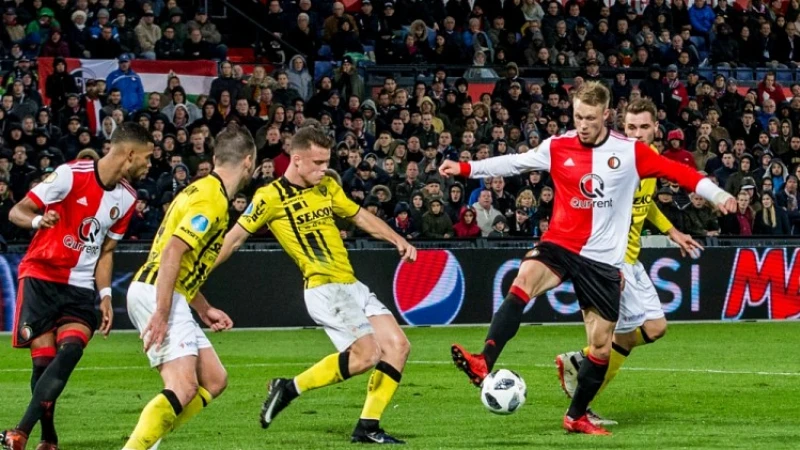 Mooie clash op WK tussen Feyenoordspelers