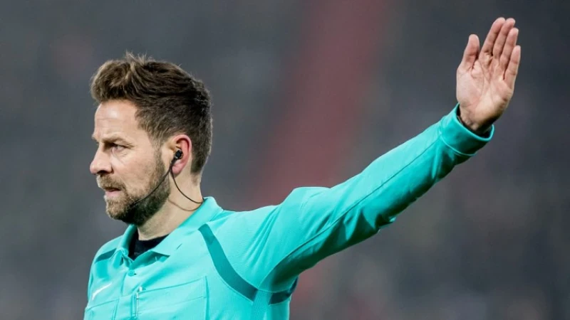 Scheidsrechter bekend voor bekerduel tegen PSV