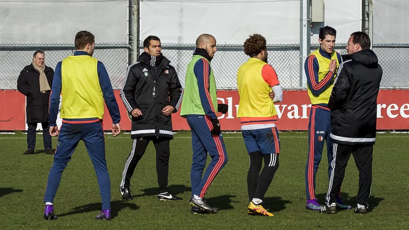 Feyenoord kiest voor veel besloten trainingen